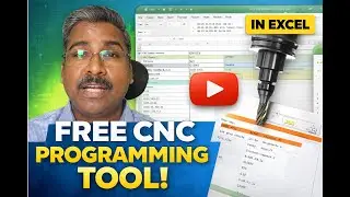 I Built a CAM-Like CNC Programming Tool in Excel — and I’m Giving It Away FREE