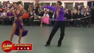 LOS BAILARINES DE SALSA Y SWING ANTILLANO
