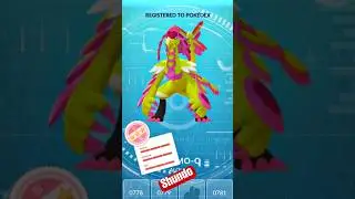 Caught SHUNDO Kommo-o in Pok&eacute;mon GO! 😱💯 #pokemongo #pokemon #youtubeshorts