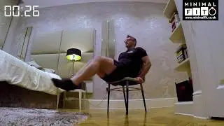 Home Workout No Equipment (Using a Chair)