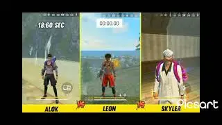ALOK VS LEON VS SKYLER ZONE TEST FREE FIRE-PARA SAMSUNG,A3,A5,A6,A7,J2,J5,J7,S5,S7,S9,A10,A20,