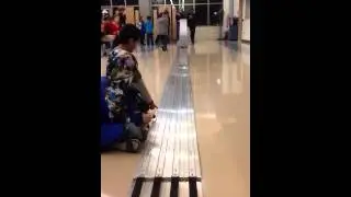 Boys scout derby car race