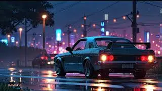 🌙 Late Night Drive Vibes | Chill Lofi Beats with Soft Electric Guitar & Car Sounds