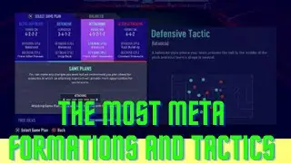 THE MOST META AND EFFECTIVE CUSTOM TACTICS FOR FUT CHAMPS - FIFA 21 ULTIMATE TEAM