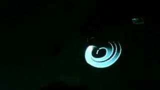 video feedback light show - Exploratorium