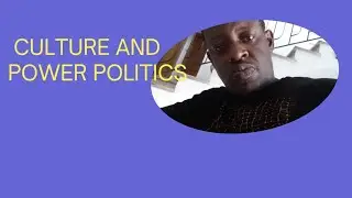 POLITICAL CULTURE AND RE-ORIENTATION OF THE PEOPLE.PART 2