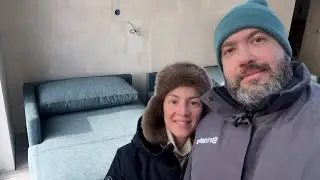 ЖИВЕМ В ЗАГОРОДНОМ ДОМЕ...ЕДЕМ ЗАБИРАТЬ ДИВАН!