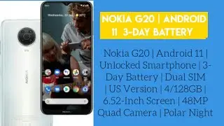 Nokia G20 | Android 11  3-Day Battery