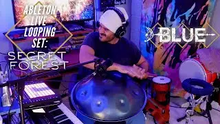AREUBLUE- Secret Forest | Ableton Live Looping Set w/ Aura Handpan