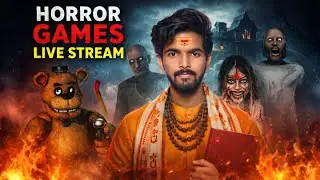 😱 Don&rsquo;t Watch This Alone 🔴 | Horror Games LIVE | RockinGame #livestream #youtubelive #RockinGame