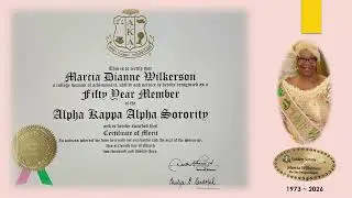 Soror Marcia Wilkerson pTO Irene Westbrooks McCollom Golden Soror Award