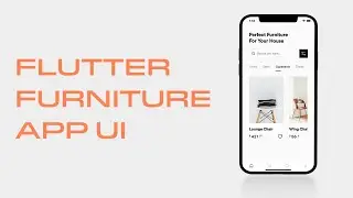 Furniture App - Flutter UI - Speed Code