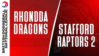 Rhondda Dragons vs Stafford Raptors 2 [BD Men's League 2 - 29/01/22]