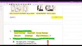 Grade 4 English Unit 1 Meeting People | Class 4 English Online Class | Grade 4 English Lesson