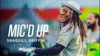 Shaquill Griffin Mic'd Up at 2020 Pro Bowl Practice Day Two