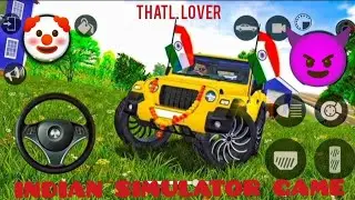 Dollar 💵 song Modify 😈 Mahindra Thar Indian Car simulator 3d games 