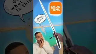I Can't Believe TEMU is Selling Fishing Rods 😲🎣 #unboxing #temu #temufinds #short #shorts #