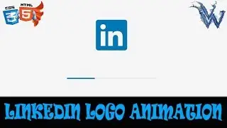Animate CSS | Linkedin logo animation | Cool css effects 2018 | keyframe animation