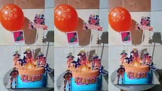 Naruto Cake Design| Birthday Cake| Money Cake| Customized Cake