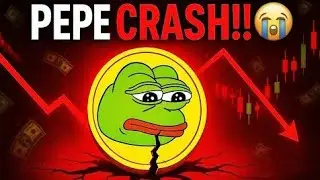 Pepe Coin Crash😭 - Why??  | Pepe Crypto Price Prediction 🎯 | Pepe Coin News Today