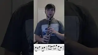 Fallen Down on Clarinet