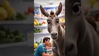 Donkey and Elephant Story #viral #subscribe #like #shortvideo #views #motivation #shere #anime