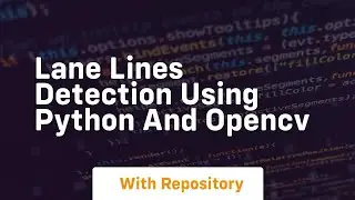 Lane lines detection using python and opencv
