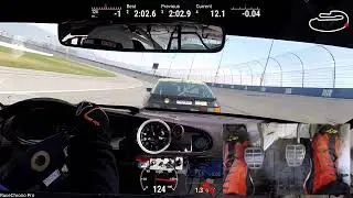 6th to 1st (Foot Cam) 🦶 Autoclub Speedway NASA Porsche 944 Spec Qualifying Race
