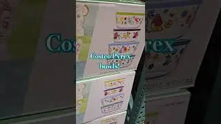 NEW Hello Kitty & Disney Pyrex bowl sets #costco #hellokitty #Disney #starwars #pyrex #kitchen