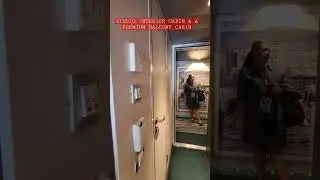 Cabin #9275 -Studio Interior (solo traveler) & Cabin #9277 - Premium Balcony  #meraviglia #msc #nyc