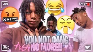 Telling @YNMjoskii he not gang no more *he started crying*