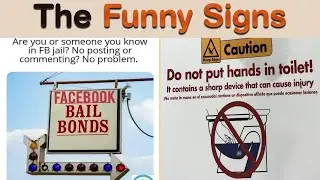 The Funny Signs That Will Make You Laugh Out Loud Instantly || Sign Hub