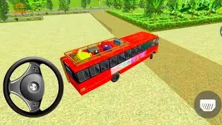 INDONASIA COACH BUS SIMULATOR GAME 🚍💸🚏||RED BUS SIMULATOR PART-1