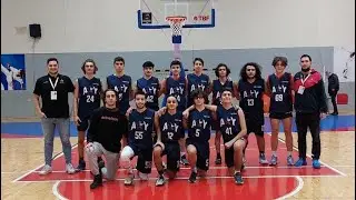 ATAŞEHİR YILDIZLARI - ATA SPOR K&Uuml;L&Uuml;B&Uuml; TBF C LİGİ ALTYAPI U18 MA&Ccedil;I 1.PERİYOT