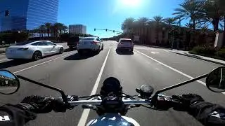 Triumph Street Scrambler - Fall Ride Around Irvine, Ca