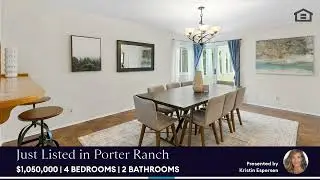 Single Story Stunner Listed in Porter Ranch!