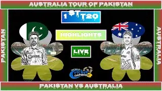 Highlights Wcc3 Pakistan Vs Australia 1st T20 Match Live Stream|PAK Vs AUS|AUS tour of PAK