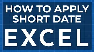 Как вставить короткую дату в Excel - Учебное пособие по короткой дате в Excel