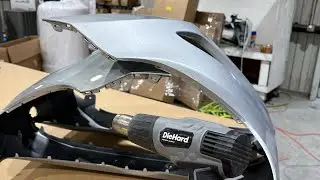 How to quickly unfold one of our painted bumpers using a heat gun.