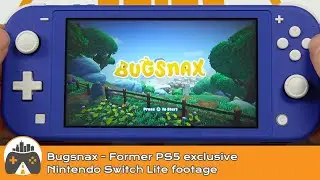 [Bugsnax] Nintendo Switch Switch Lite footage
