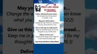 Take 10 Seconds To Read This Prayer In Silence ✝️ 🙏 #jesus #God #jesuslovesyou #prayer #faith