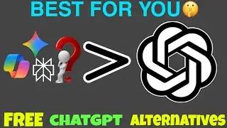 Top 5 FREE ChatGPT Alternatives 2025 | Best AI Apps for Mobile 🤖📱
