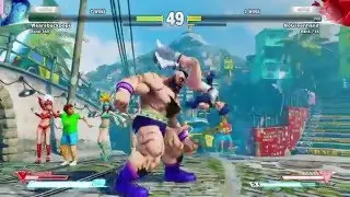 SFV Beta: BS Ralenzo (Zangief) vs Popi(?) (Cammy)
