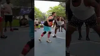 HUMPTY DUMPTY AINT GOT NOTHIN FOR ME ‼️👹 #crswht #streetball #nickbriz #ballislife