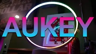 AUKEY Dimmable Nightstand RGB Lamp with Remote