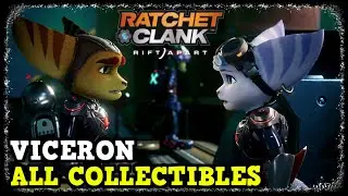 Viceron All Collectibles in Ratchet & Clank Rift Apart (Gold Bolts, Spybots, Armor)