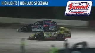 DIRTcar Summit Modified Nationals | Highland Speedway | June 29, 2024 | HIGHLIGHTS