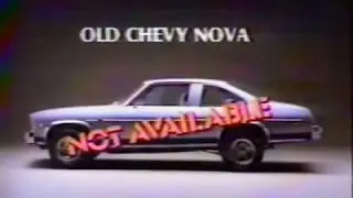 1987 Chevy Nova Commercial - Old vs. New