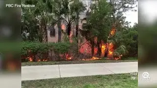 Severe storm rocks Palm Beach Gardens