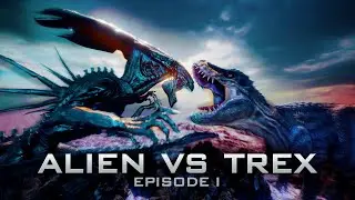 ALIEN VS TREX